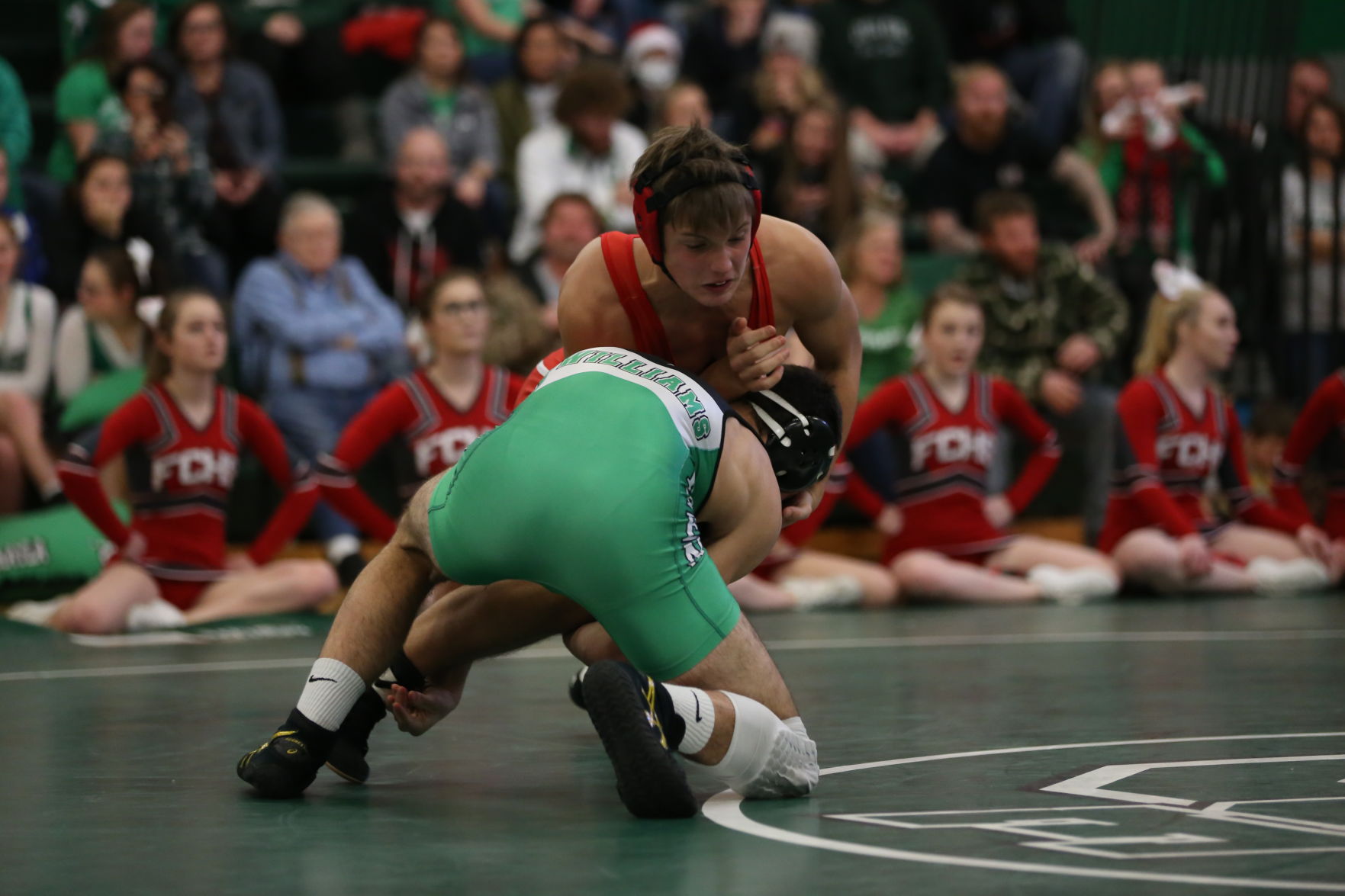 Osage, Forest City, Clarion and New Hampton wrestling, Dec. 22, 2017
